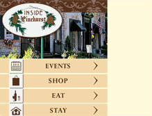 Tablet Screenshot of insidepinehurst.com